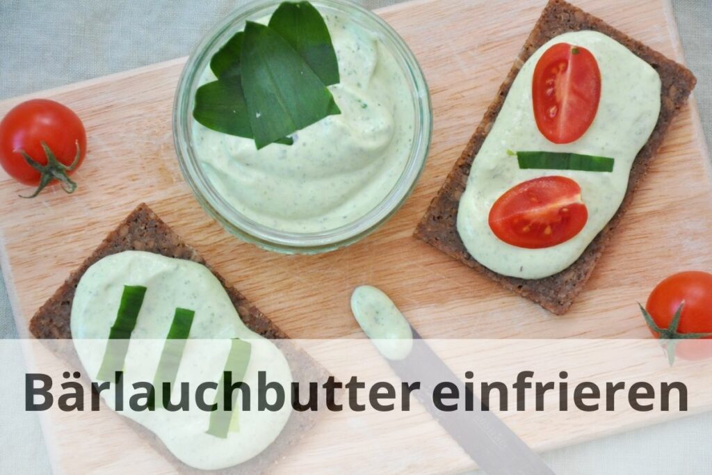 Kann man Bärlauchbutter einfrieren