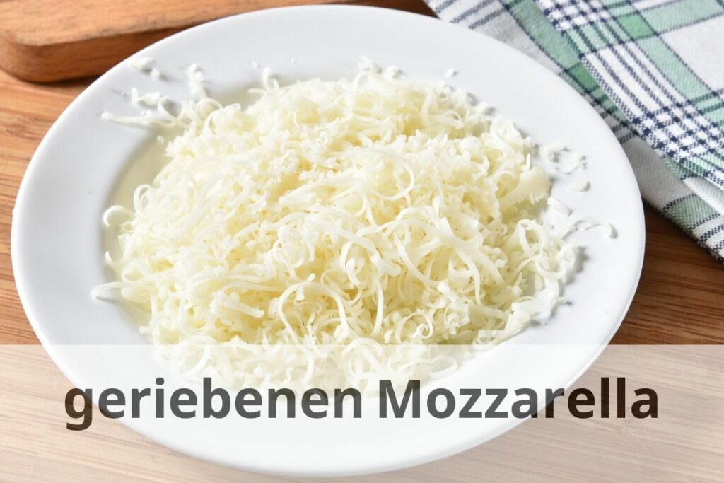 Wie kann man geriebenen Mozzarella einfrieren
