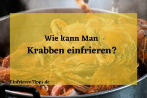 Kann Man Krabben Einfrieren – Tipps Zur Richtigen Lagerung Von Krabben