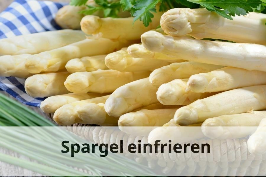 Kann man Spargel einfrieren