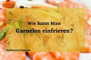 Kann man Garnelen einfrieren