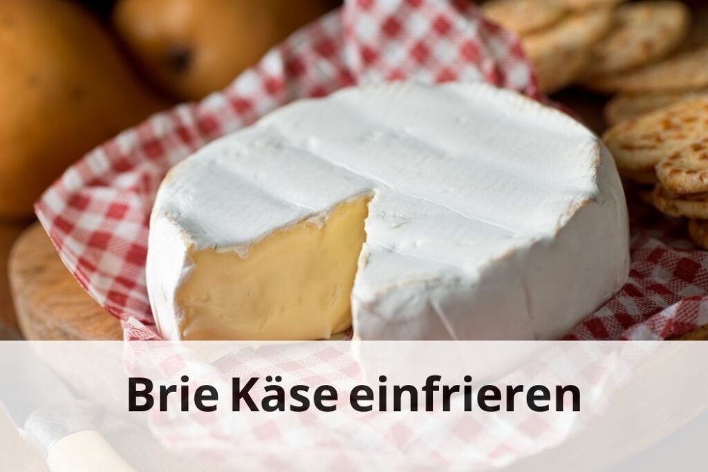 wie lange Kann man Brie einfrieren