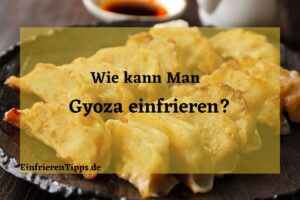 kann man Gyoza einfrieren