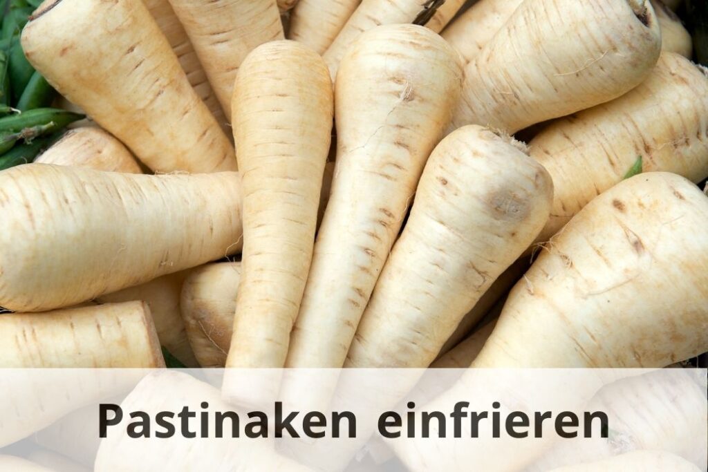 wie lange kann man Pastinaken einfrieren