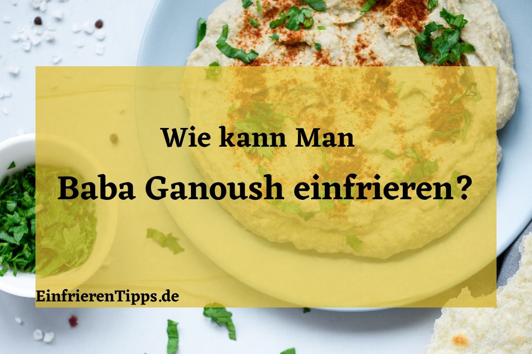 Kann man Baba Ganoush einfrieren
