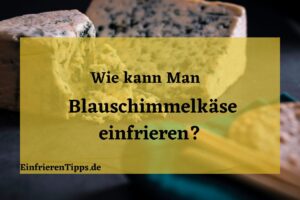 Kann man Blauschimmelkäse einfrieren