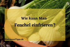 Kann man Fenchel einfrieren