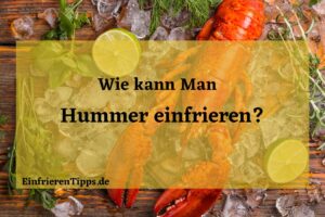 Kann man Hummer einfrieren